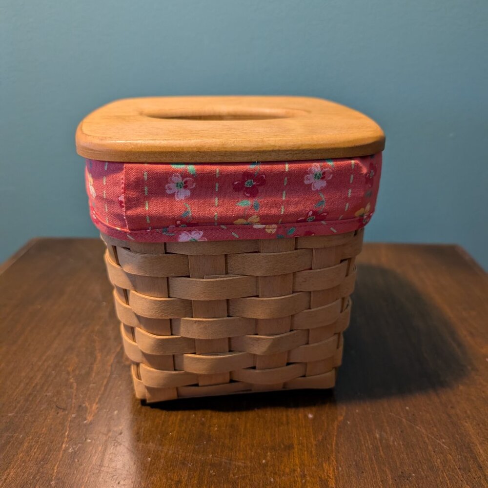 Longaberger Tissue box New, no tags - Picture 5 of 12